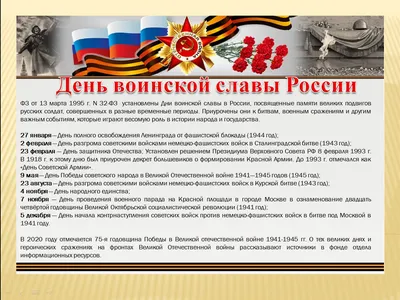 День воинской славы России