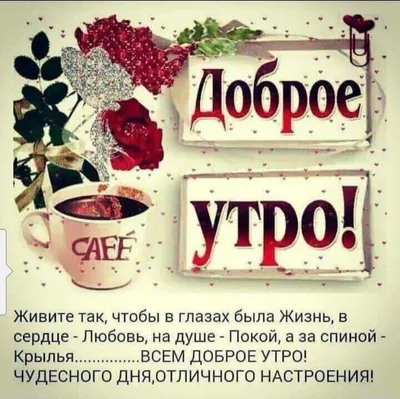 Доброе утро дорогие!