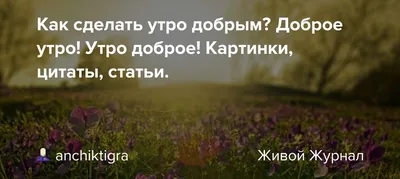 Доброе утро! 🌹 Желаем, чтобы оно принесло новые радости, новое, прекрасное  настроение и ваш новый день, был.. | ВКонтакте