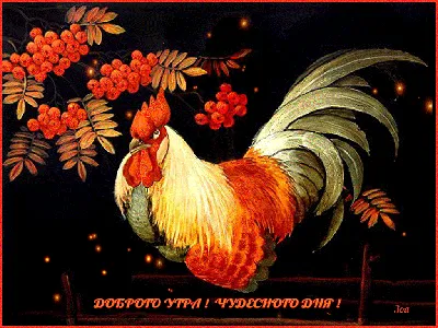 🐓Доброе утро 🌄! Природа, деревня, …» — создано в Шедевруме