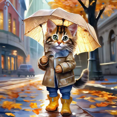 Девушка в идти дождь с зонтиком Иллюстрация вектора - иллюстрации  насчитывающей малыш, смешно: 27650094