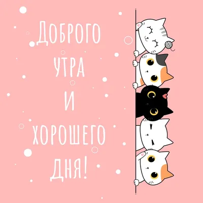 Красивые открытки \"Доброе утро!\" | Открытки, поздравления и рецепты | Дзен