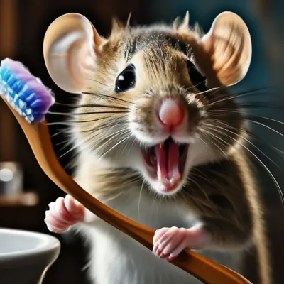 Доброе утро и позитивного дня!🐭😍 Мышка с шариками – 7см. Сделана на  заказ🏠 Повтор… | Instagram
