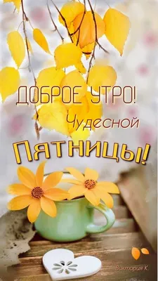 Доброе утро! С пятницей!#спятницей#доброеутропятницы#пятница | TikTok