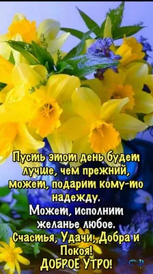 Пин от пользователя Светлана на доске Доброе утро | Доброе утро, Открытки,  Позитивные цитаты