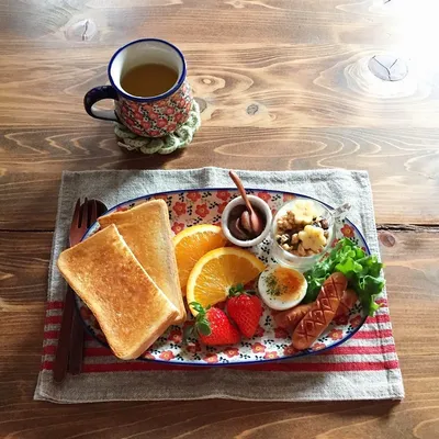Доброе утро и полезный завтрак пп» — создано в Шедевруме