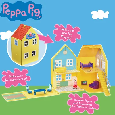Большой дом Пеппы Peppa Pig (Свинка Пеппа) 00542 (ID#109818830), цена: 510  руб., купить на Deal.by