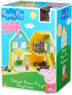 Набор Свинка Пеппа трехэтажный дом Пеппы 33850 купить по цене 19990 ₸ в  интернет-магазине Детский мир