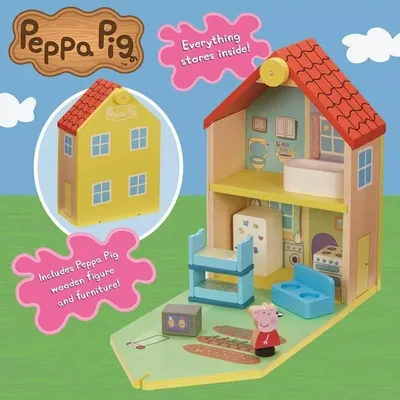 Игровой набор \"Трехэтажный дом Пеппы\" ТМ Peppa Pig - купить в книжном  интернет-магазине «Москва»