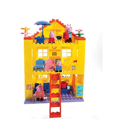 Набор Свинка Пеппа трехэтажный дом Пеппы 33850 купить по цене 999 ₽ в  интернет-магазине Детский мир
