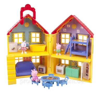 Игровой набор Свинка Пеппа дом Пеппы купить по цене 5490 ₸ в  интернет-магазине Детский мир