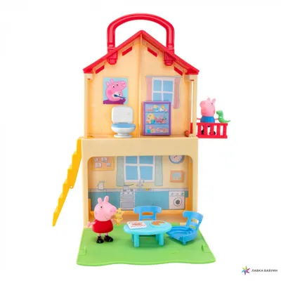 Набор игровой Peppa Pig Большой дом свинки Пеппы F24025L0 купить по цене  2699 ₽ в интернет-магазине Детский мир