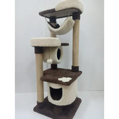 Домик для кошек когтеточки игровые комплексы Домик для кошки Д-1 купить в  интернет магазине по выгодным ценам 8400.0