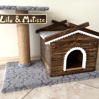 Лежанка-домик для кошки купить в интернет-магазине «Центр Новинок» по  низкой цене