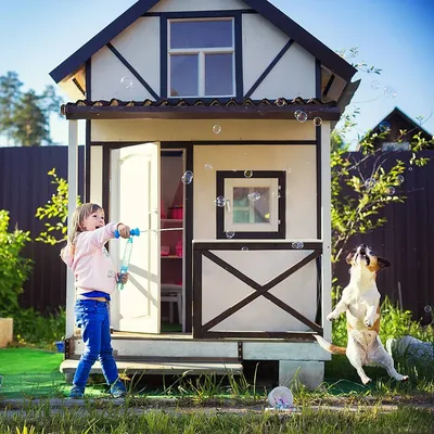 Игровой домик без двери для детей пластиковый большой, детский для улицы и  дома - купить с доставкой по выгодным ценам в интернет-магазине OZON  (1236573754)