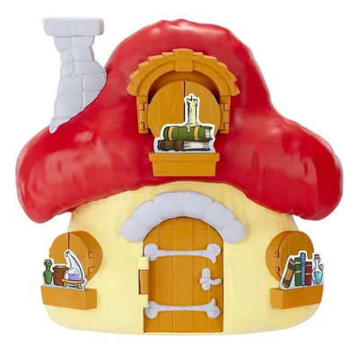 Домик Смурфиков с Папой Смурфом (Smurfs Mushroom House with Papa Smurf)  купить заказать киев украина