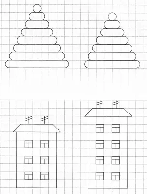 Дорисуй картинку - задания (игра) для детей ✏child-class.ru|
