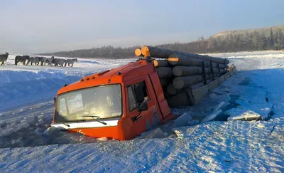 Коварные зимники: как на Крайнем Севере строят дороги из снега и льда и  какую опасность они в себе таят Автомобильный портал 5 Колесо