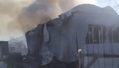 Опубликованы фотографии с места серьезного пожара, уничтожившего жилой дом  в Пензе — Происшествия — Пенза СМИ