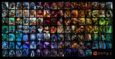 Фотоколлекция Дота 2: все герои в разных форматах для скачивания