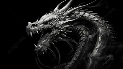 обои головы дракона черно белые, черно белые картинки дракона, Парад Лодок  Драконов, Дракон фон картинки и Фото для бесплатной загрузки