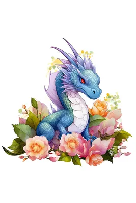 Dragons. Драконы. PNG. | Дракон, Фея, Печать