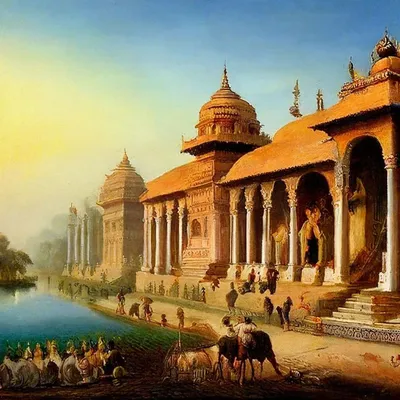 Древняя Индия, реализм» — создано в Шедевруме