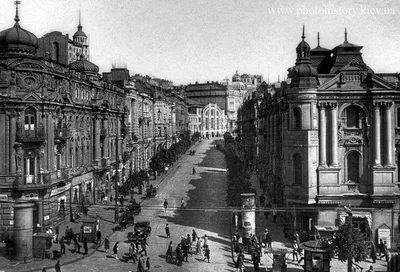Киев в 1860-х годах - как выглядел Андреевский спуск - архивное фото -  Апостроф