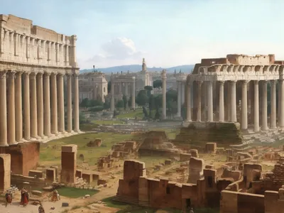 Установлению имперской власти в Древнем Риме помог вулкан
