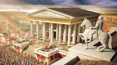 Путешествие во времени ⏳ Древний Рим…» — создано в Шедевруме