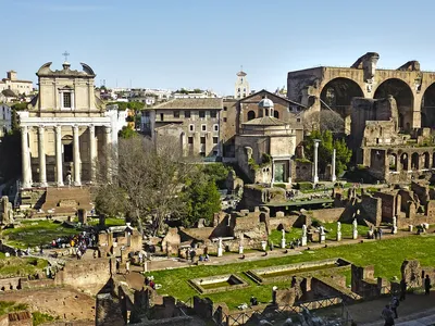Древний рим , с архитектурными …» — создано в Шедевруме
