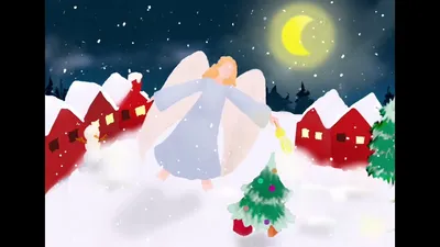 Прикольные анимационные открытки на Рождество скачать бесплатно