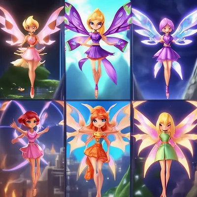 Факты и пасхалки из мультфильмов про WINX в 3D | pink world | Дзен