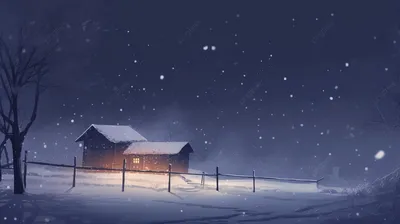 снежный день обои бесплатно анимированные Hd, снегопад картина, снег, зима  фон картинки и Фото для бесплатной загрузки