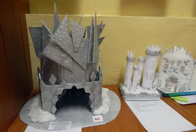 как нарисовать ледяной замок снежной королевы гуашью, урок для детей от 6  лет - YouTube