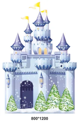 Замок Снежной Королевы. фон. футаж. подложка. 1080p50 FHD - YouTube