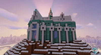 Замок Снежной королевы |в парке Остров мечты – Иолла