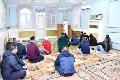 Джума намаз. Пятничную молитву в Московской Соборной мечети провел  Верховный муфтий Египта Шауки Аллям