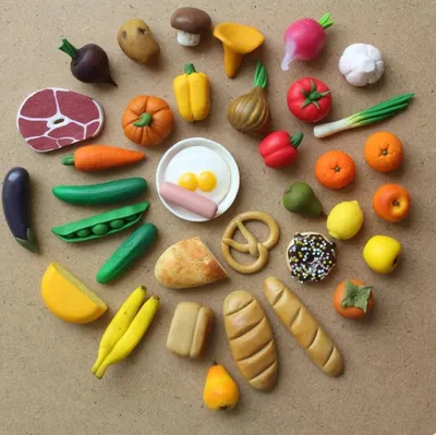 HD фото еды из пластилина: новые изображения в хорошем качестве