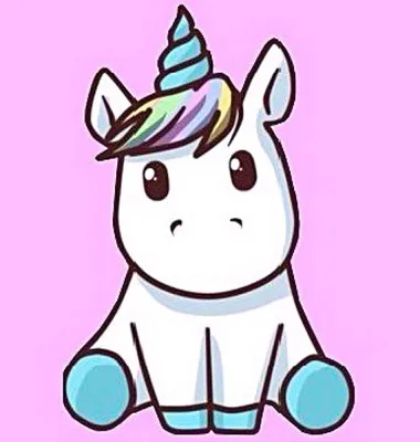 Единорог кавай для срисовки 🦄 | Dibujos kawaii, Dibujos kawaii faciles,  Dibujos kawaii 365