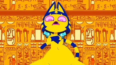 Zone Ankha | Желтая египетская кошка, почти фулл (оригинал) - YouTube