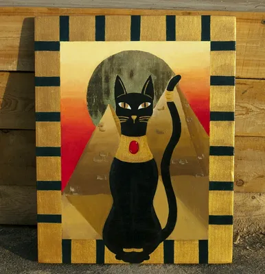 Набор для вышивания Египетская кошка (1457) – купить в Москве | Рукоделов.Ру