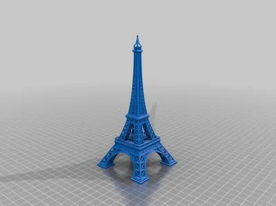 Эйфелева башня - 3D-модель