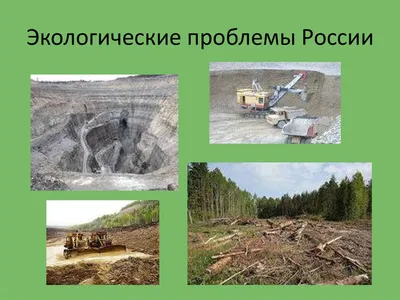 Экологические проблемы в России