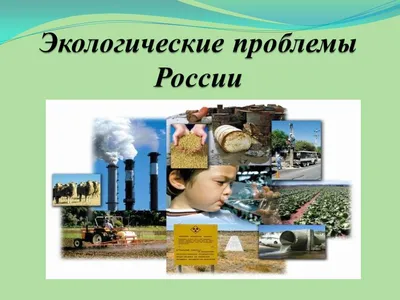 Урок на тему \"Экологические проблемы России\"