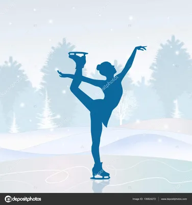 Фигурное катание на коньках спортивный балет на льду силуэт украшения  дизайн материала PNG , Движущиеся облака, прекрасный, Протяжение PNG  картинки и пнг PSD рисунок для бесплатной загрузки