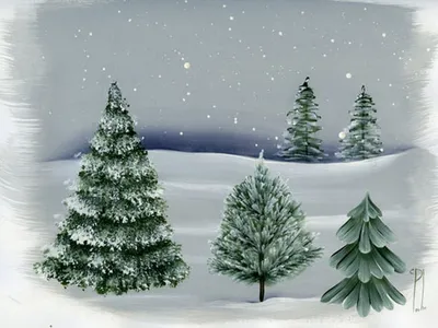 Скачать 938x1668 зима, снег, елки, деревья, заснеженный, пейзаж обои,  картинки iphone 8/7/6s/6 for parallax