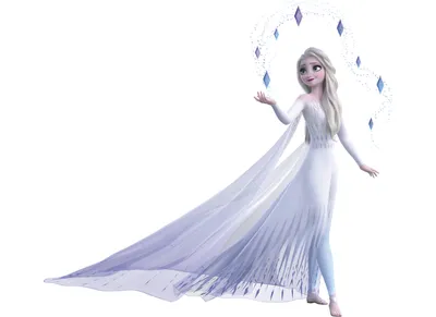 Холодное Сердце 2: 8 новых и больших картинок с Эльзой в белом платье и  распущенными волосами - YouLoveIt.ru