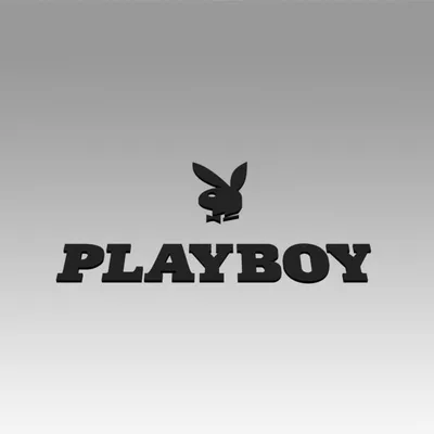 STL file PLAYBOY PLAYMATE LOGO Female male Jewellery Weight Restraints  PB-01 3d print cnc ♀️・3D printable model to download・Cults