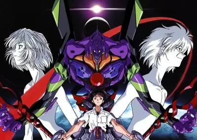 Плакат \"Евангелион, Рей, Аска, Синдзи и Каору, Neon Genesis Evangelion\",  43×60см (ID#1609340887), цена: 190 ₴, купить на Prom.ua